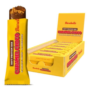 BAREBELLS BARRITA 12X55GR CARAMEL CHOCO