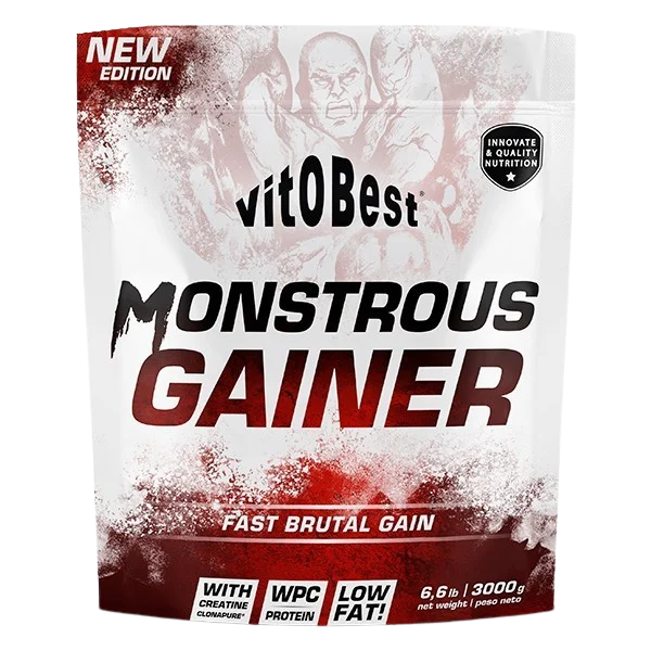 VITOBEST Monstrous Gainer 3 Sabores 3kg