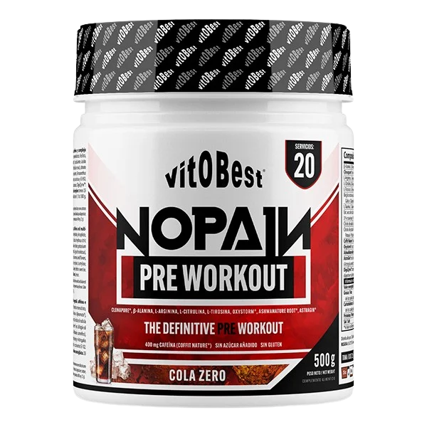 VITOBEST NO PAIN PRE WORKOUT 500 g COLA